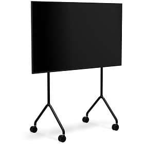 Pedestal Moon Light TV-Stand on Wheels