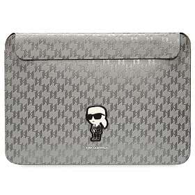Karl Lagerfeld Saffiano Monogram Ikonik Sleeve 14"