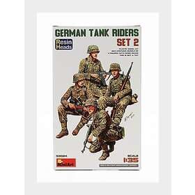 MiniArt 1/35 Dt. Panzer Construction Sitting with Res. Heads