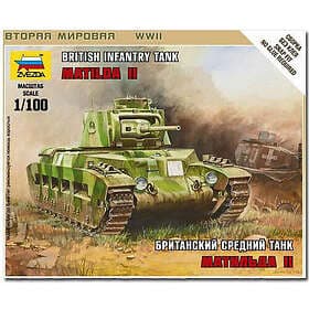 Zvezda 1/72 British Tank Matilda WK1