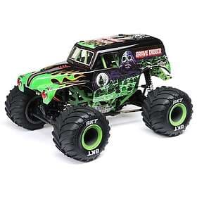 LOSI Mini LMT Grave Digger 4X4 Brushed Monster Truck LOS01026T1