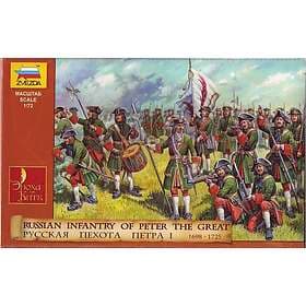 Zvezda 1/72 Russian Infantry of Peter the Great