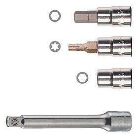 Bicisupport 1/4´´ Torque Wrench Kit 20 Pieces