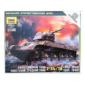 Zvezda 1/100 T-34/76