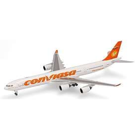 Herpa 1/500 Airbus A340-600 Conviasa General en Jefe Rafael Urdaneta El Brillant