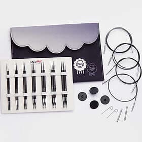 KnitPro Karbonz Deluxe Interchangeable Circular Needle Set