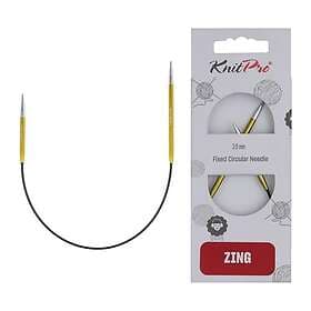 KnitPro Zing Circular Needles 25cm 3.5mm