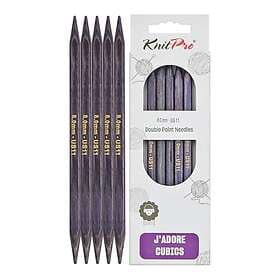 KnitPro J'Adore Cubics Double Pointed Needles 20cm 8.00mm