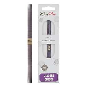 KnitPro J'Adore Cubics Double Pointed Needles 15cm 2.00mm
