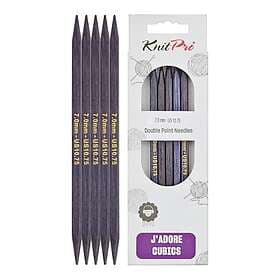 KnitPro J'Adore Cubics Double Pointed Needles 15cm 7.00mm