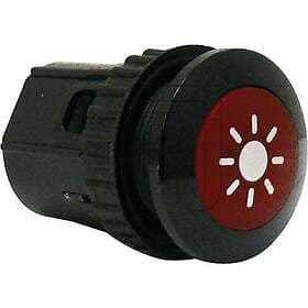 Grothe Doorbell Button 1x Black 12 V/1.5 A