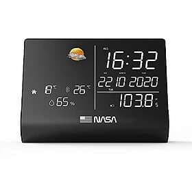 NASA WSP1300 Weather Station and Bluetooth Speaker with Alarm Clock