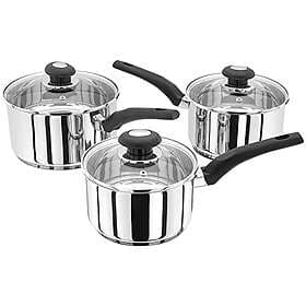 Judge Cookware Essentials Saucepan Set 3 pcs
