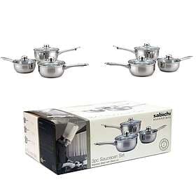 Sabichi Essential Saucepan Set 3 pcs
