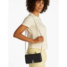 Tommy Hilfiger AW0AW17403BDS Faux Leather Flap Handbag