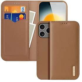 Dux Ducis Hivo Genuine Leather Case for iPhone 17 Pro Max