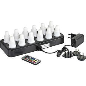 Duni LED Rechargeable 12-Pack