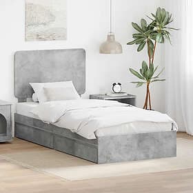 vidaXL 3412738 Bed Frame 75x190cm