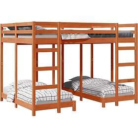 vidaXL Bunk Bed Frame 3414566 140x200cm