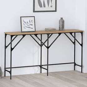 vidaXL Sofa Table Artisan Oak 140 x 29 x 75 cm Engineered Wood 883529