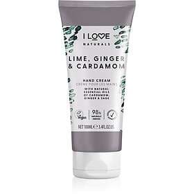 I Love Naturals Lime, Ginger & Cardamom Hand Cream 100ml