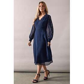 Wallis Occasion Pleat Detail Lace Midi Dress