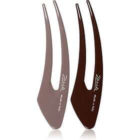Janeke Hair Clip Brown 2x13 cm