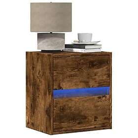 vidaXL 3307969 Nightstand With LED