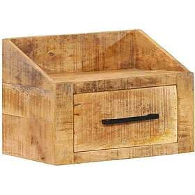 vidaXL 374094 Nightstand With Drawer 40x30x30cm