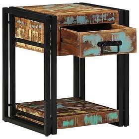 vidaXL 4016702 Nightstand With Drawer 40x40x50cm