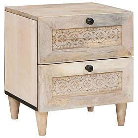 vidaXL 4018114 Nightstand With Drawer 40x33x46cm