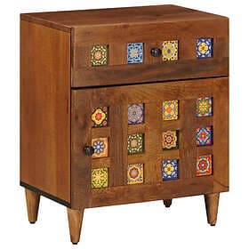 vidaXL 4018232 Nightstand With Drawer 50x33x60cm