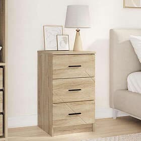 vidaXL 883376 Nightstand With Storage 38x38x66cm