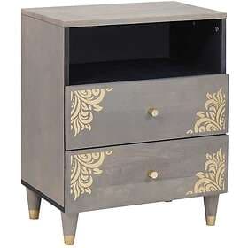 vidaXL Nightstand With Drawer 50 x 33 x 62cm