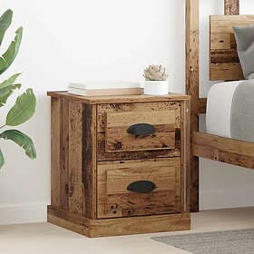 vidaXL 881329 Nightstand With Drawer 39x39x47,5cm