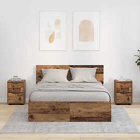 vidaXL 888814 Nightstand 30,5 x 30 x 43 cm