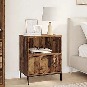 vidaXL 883490 Nightstand With Storage 49x36x61cm
