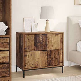 vidaXL 883472 Nightstand With Storage 63.5x36x61cm