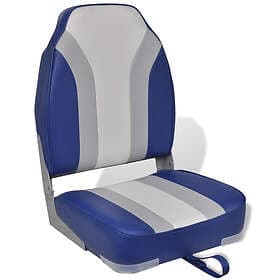 vidaXL Foldable Boat Chair High Backrest 90773