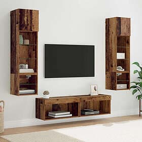 vidaXL 3402932 TV Wall Unit 6 pcs