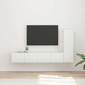 vidaXL 3408992 TV Bench Set Wall Mounted 2 pcs