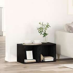 vidaXL 875091 TV Bench Set 37x35x37,5cm