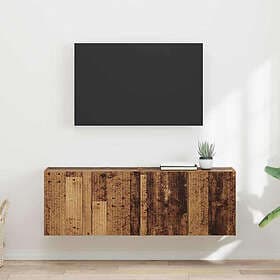 vidaXL 892346 TV Wall Shelf 59.5x31x40cm