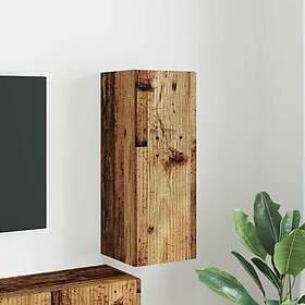 vidaXL 892305 TV Wall Shelf 30 x 31 x 80 cm