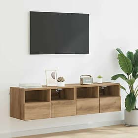vidaXL 882925 TV Wall Cabinet 60 x 30 x 30 cm