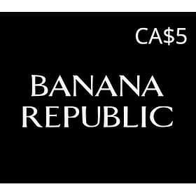 Banana Republic Gift Card CAD 5