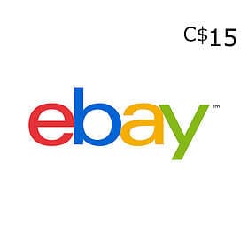 eBay C$15 Gift Card CA