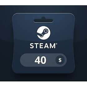 Steam Wallet USD 40 Gift Card