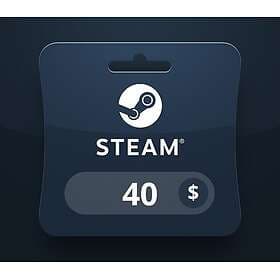 Steam Wallet USD 40 Gift Card