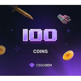 CSGOGem 100 Coins Gift Card